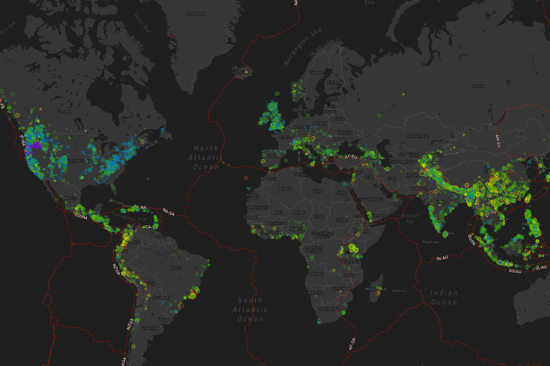 NASA Landslide Data Visualization